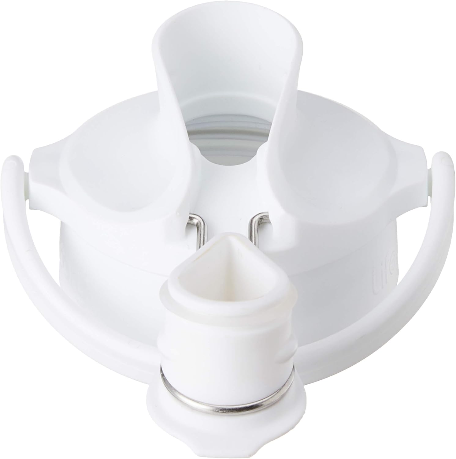 Lifefactory BPA-Free Active Flip Cap Accessory for 12-Ounce, 16-Ounce, and 22-Ounce Glass Bottles, Optic White