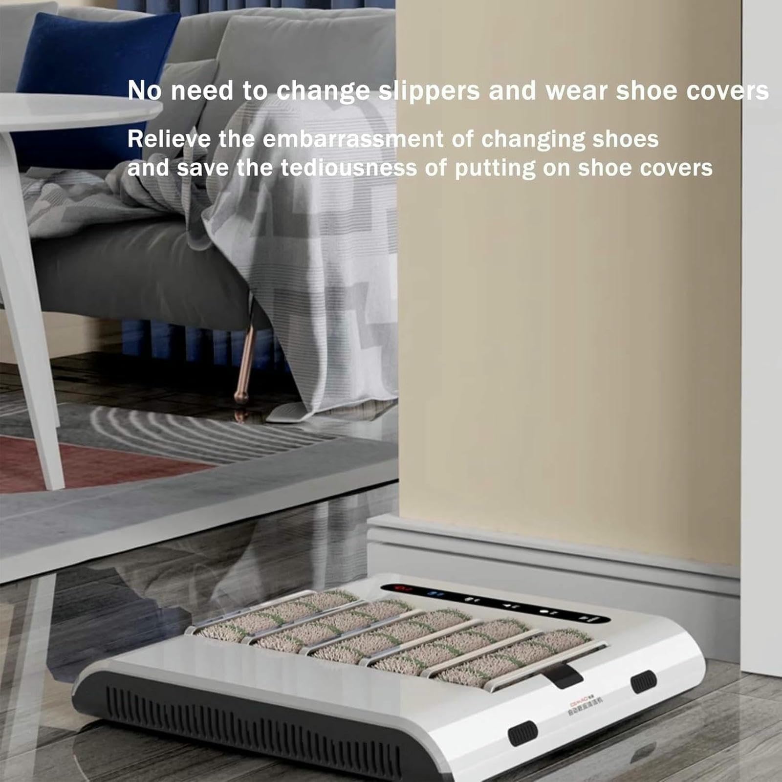 Pulizia Completamente Automatica della Suola delle Scarpe, Induzione Intelligente, Spazzolatura d'Acqua Intelligente per Stivali/Scarpe