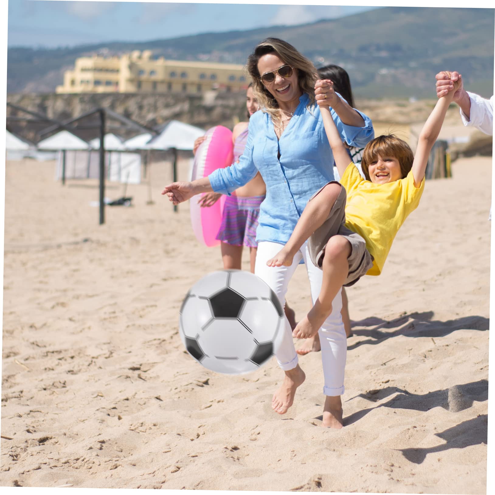 Toyvian Pallone Da Spiaggia Gonfiabile Piscina Di Palline In Schiuma Piscina Gonfiabile Piscina Di Palline Con Bolle Palline Giocattoli Da Piscina Giocattolo Da Bagno Ad Aria Pompa Per