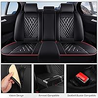 Vista 4 de Fundas de asiento de automóvil para Lexus is 2002-2024, cojín de asiento de automóvil de alta calidad, protectores de asiento impermeables