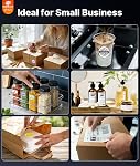 Rongta Bluetooth Shipping Label Printer, Wireless 4x6 Thermal Label Printer for Shipping Packages, Support Android, iPhone, Widely Used for Amazon, Shopify, Etsy, UPS, Black