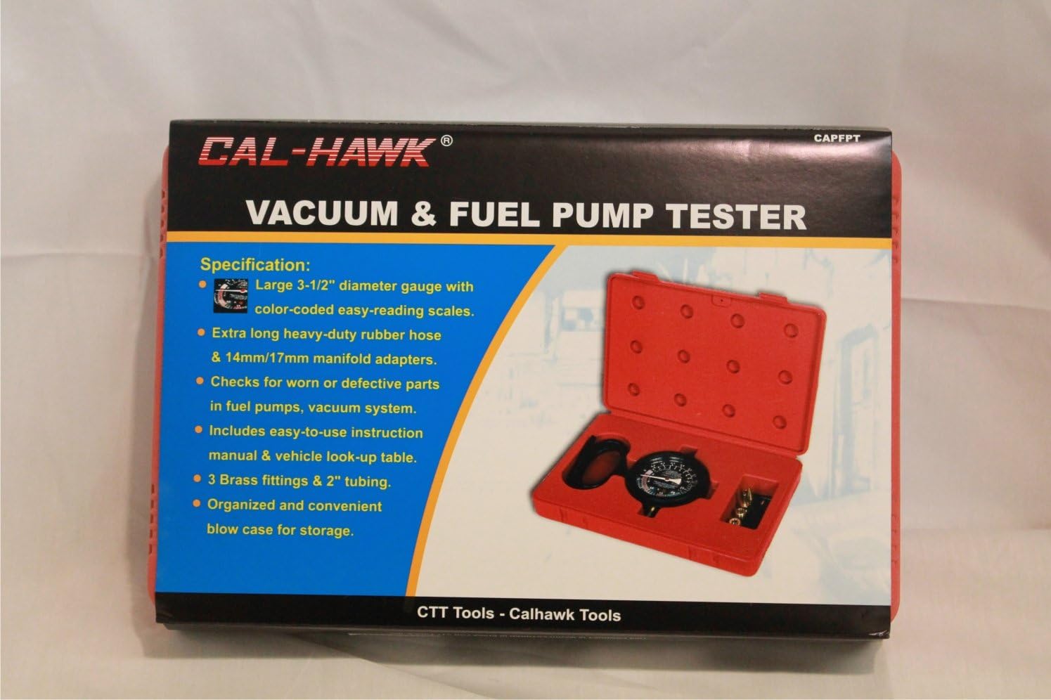 NEW Test Fuel Pump Output Pressure & Vacuum Tester