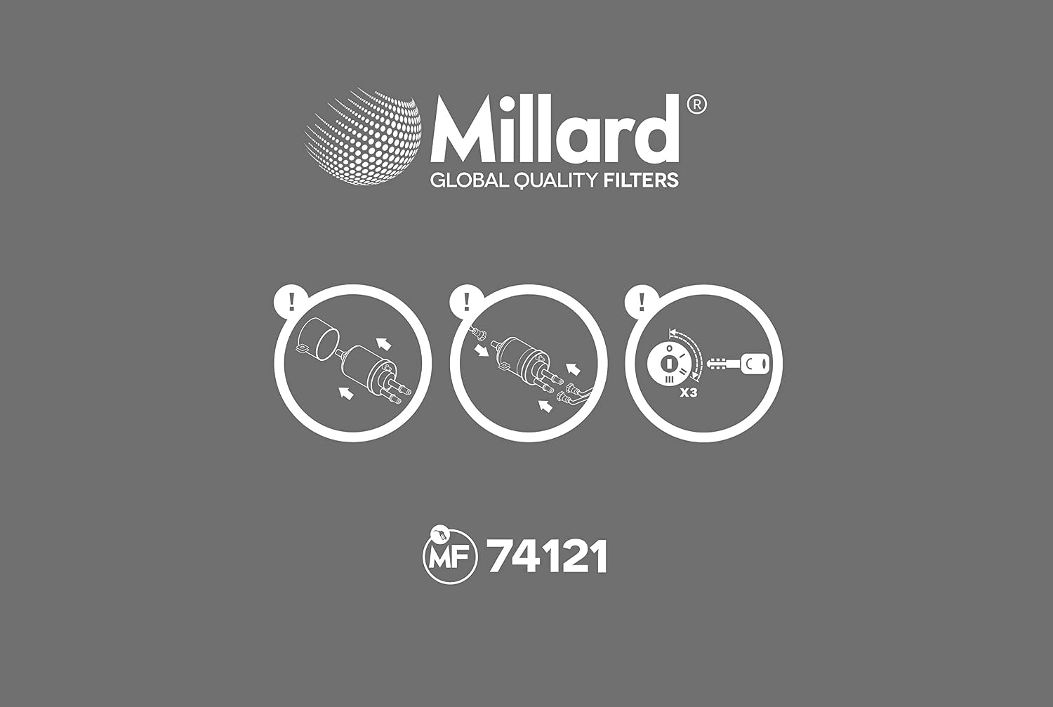 MF-74121 MILLARD Car Fuel Filter