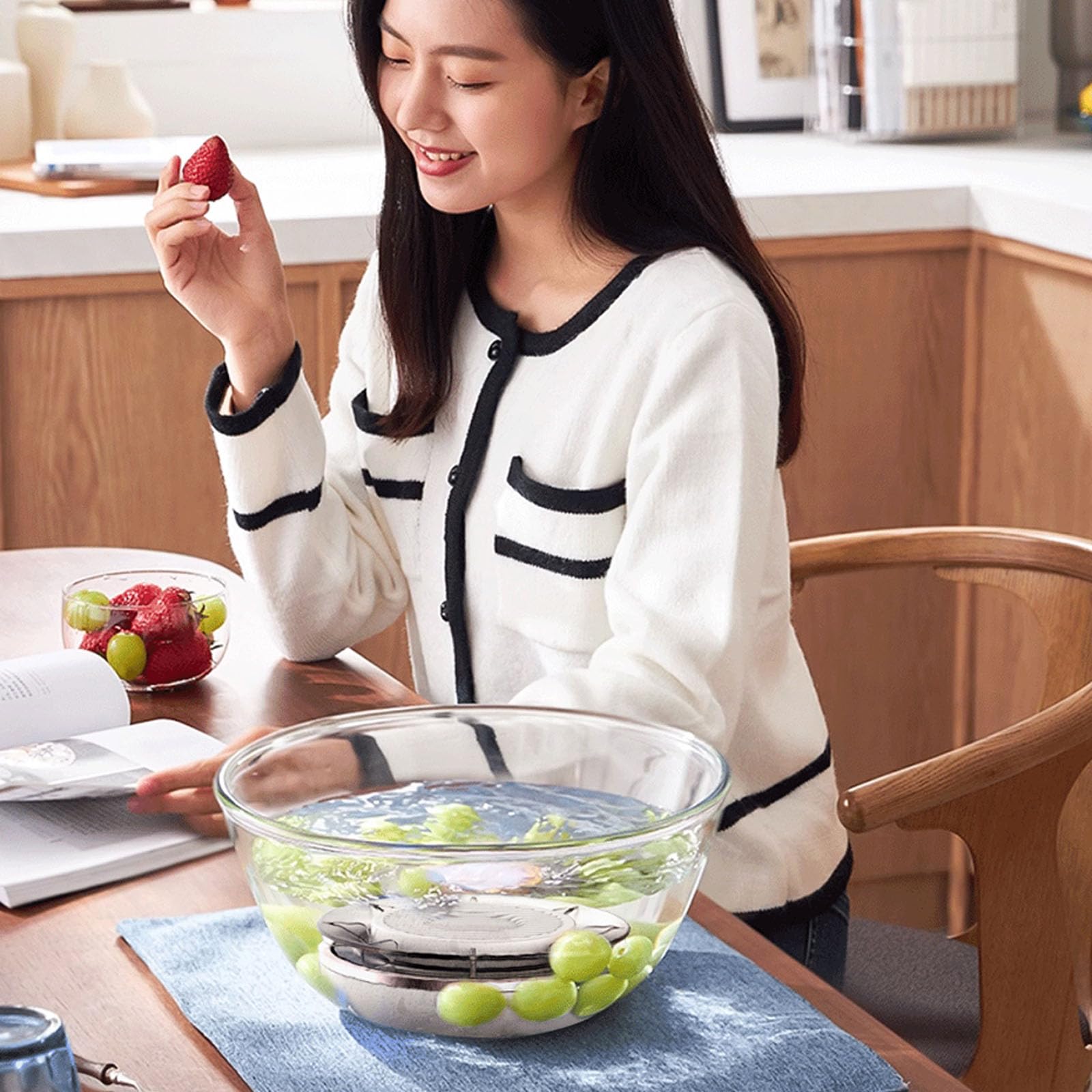 Ricaricabile Automatico Vegetale Rondella Famiglia Frutta e Verdura Cleaner Dispositivo di Lavaggio per la Casa Cucina Purificatori