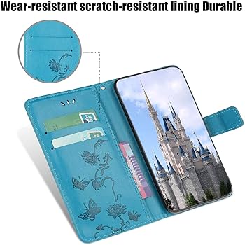 Reevermap Samsung Galaxy A04S Phone Case, Flip Shockproof PU Leather Wallet Card Slots Embossed - View #9