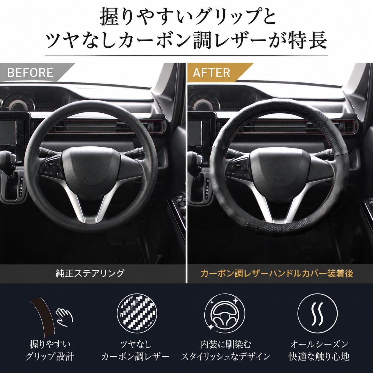 Amazon | 錦産業 トムボーイ (Tomboy) ハンドルカバー ハイグリップ