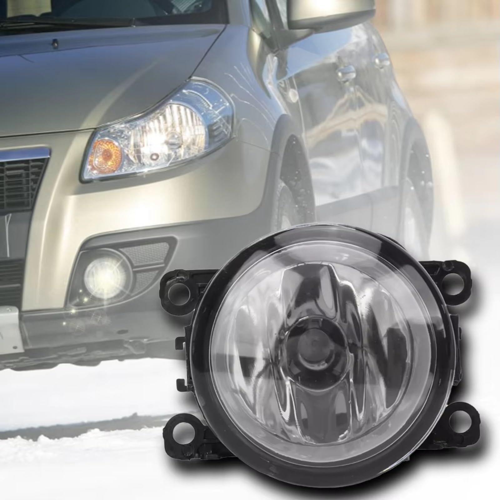 Gruppo ottico Compatibile Con Dacia Per Duster Per Fuoristrada 2010 2011 2012 2013 2014 2015 Lampada Fendinebbia Anteriore Fendinebbia Paraurti Anteriore OEM: 620639 6206E1