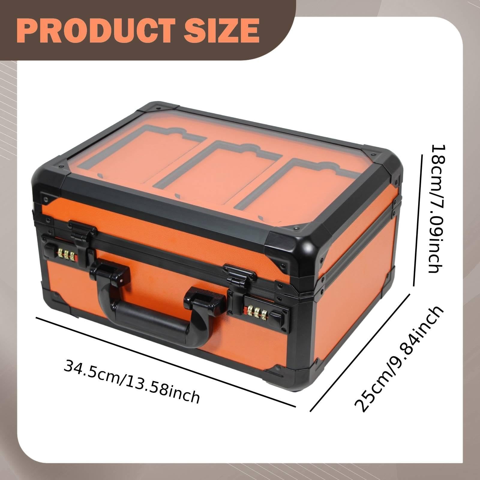 Caja de Almacenamiento para Tarjetas Coleccionables, Estuche para Tarjetas, Estuche Protector de Aluminio con Interior de Adecuado para Niños, Ad