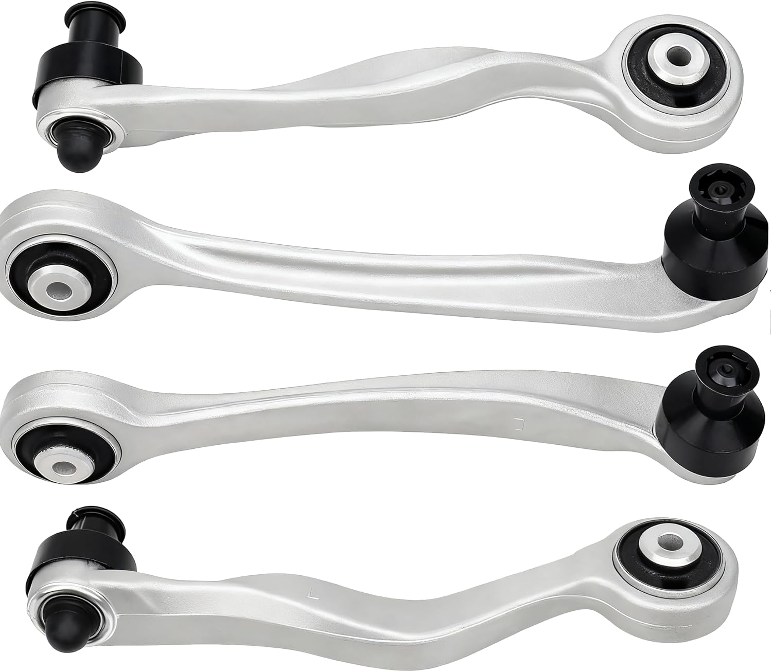 DRIVESTAR Front Upper Control Arms with Ball Joint Bushing, Selected 1996-2005 for Audi A4/ 1998-2000 for A6/ 2001-2005 for Allroad Quattro/ 2000-2002 for S4, 1998-2005 for Volkswagen Passat 4PCS