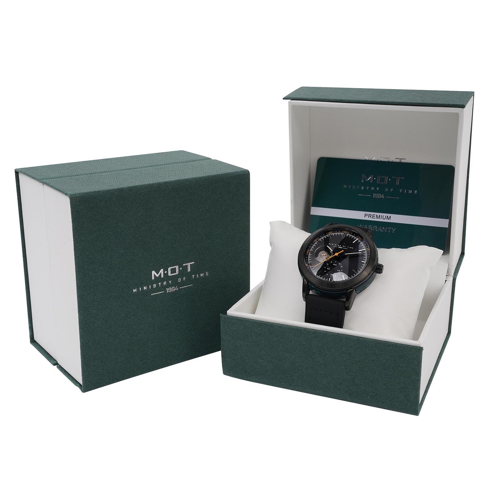 M.O.T Selection Automatic Watch - 39mm, Unisex, Open Heart Dial, Automatic Movement, Stainless Caseback, 3ATM Water Resistant – Ministry of Time - 3