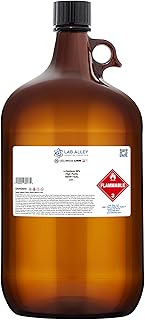 Lab Alley n-Heptane 99% High Purity Solvent, Non-Polar Solvent for Laboratory, Industrial & Research Use, 1 Gallon