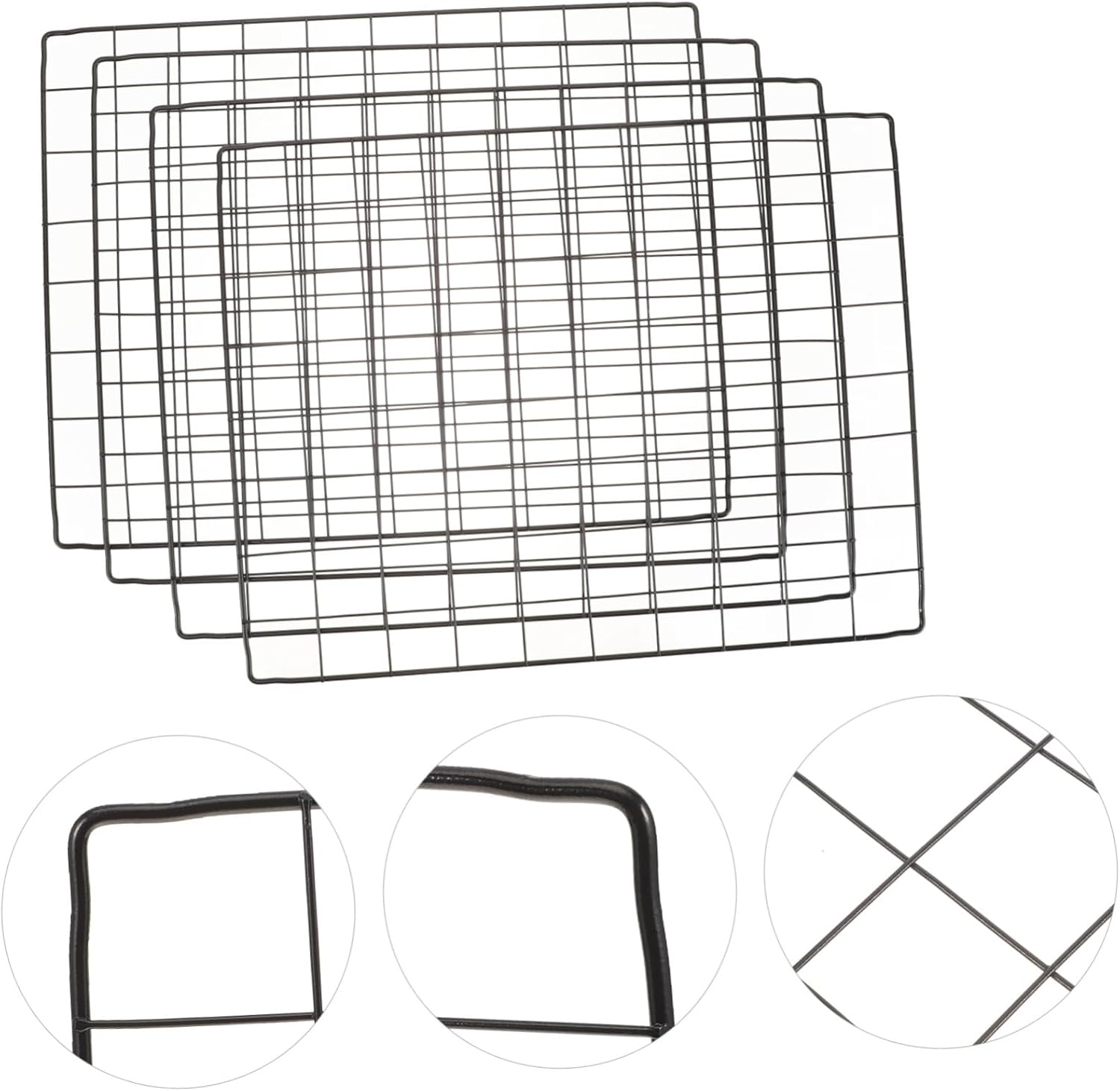 4pcs Multipurpose Pet Fence DIY Dog Crate Divider Pet Accessories Easy Install