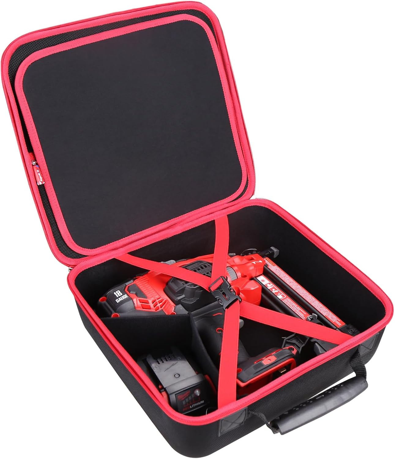 Hard Case for CRAFTSMAN V20 Brad Nailer Cordless 18GA (CMCN618B), Case Only (for CMCN618B)