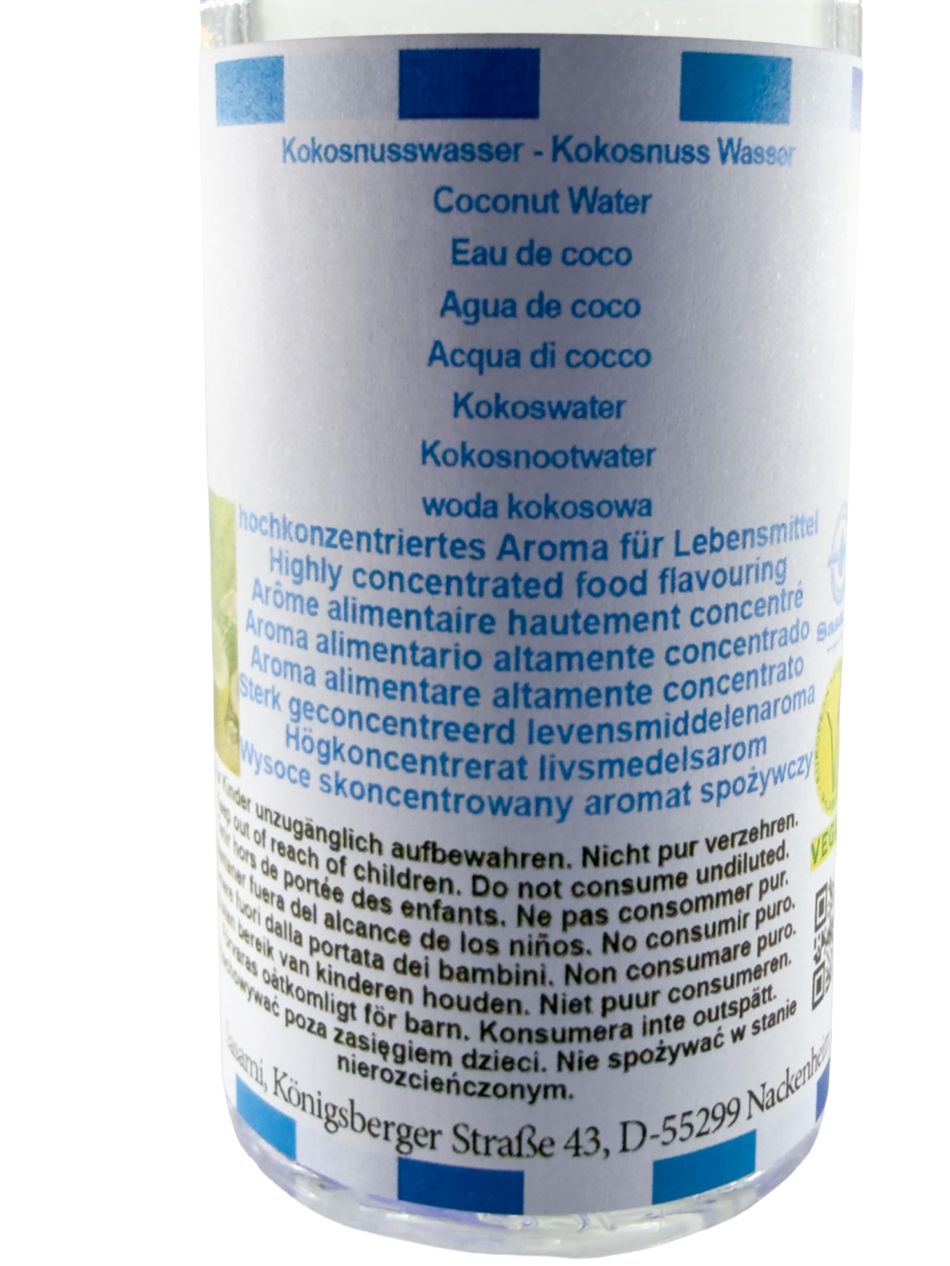 Kokosnusswasser - Kokosnuss Wasser Aroma Konzentrat - Vegan - Sasami