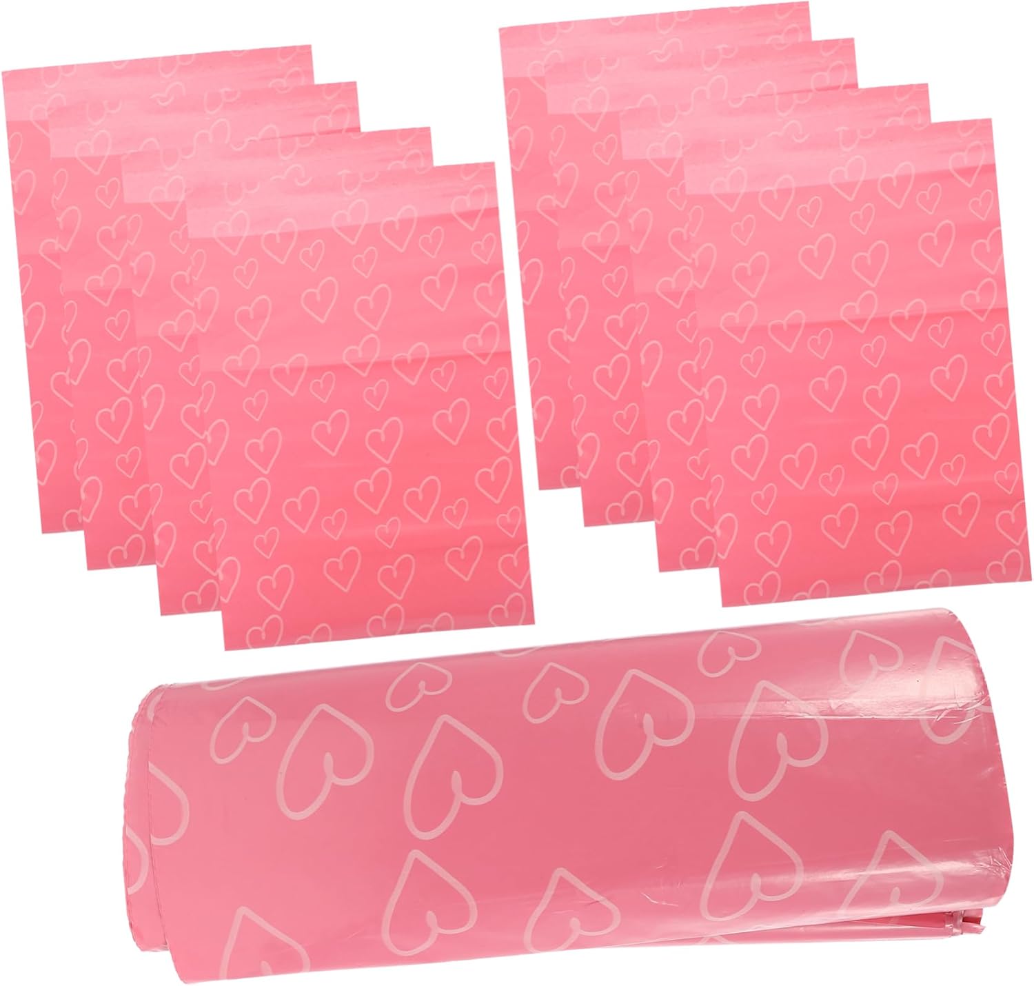 100pcs Tear-Resistant Disposable Bags for Menstrual Self-Seal Pouch Strong Adhesion Design Personal Disposal