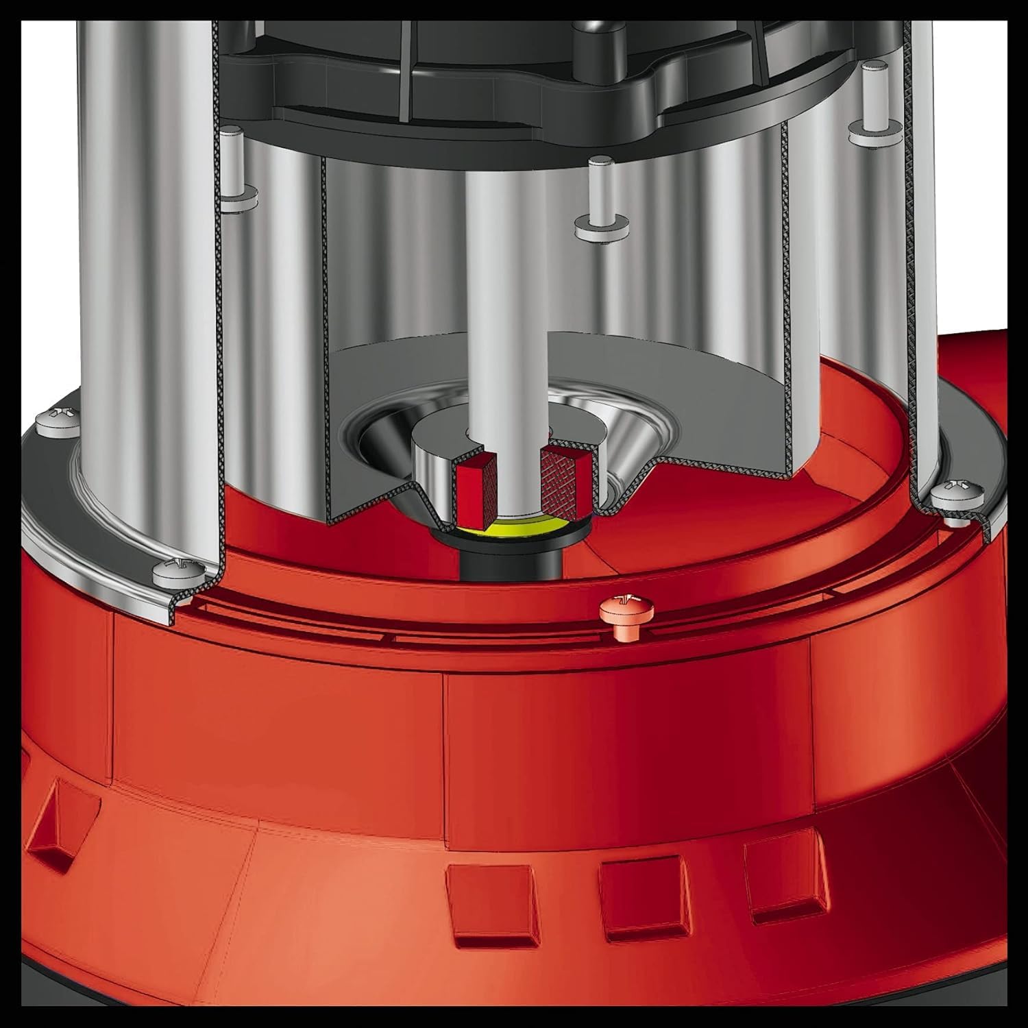Einhell Bomba de agua sucia - GH-DP 6315 N. 630 W, Ø15 mm de partículas extrañas, capacidad de suministro de 17.000 L/h, interruptor de flotador, asa de transporte, int. rebobinado de cable