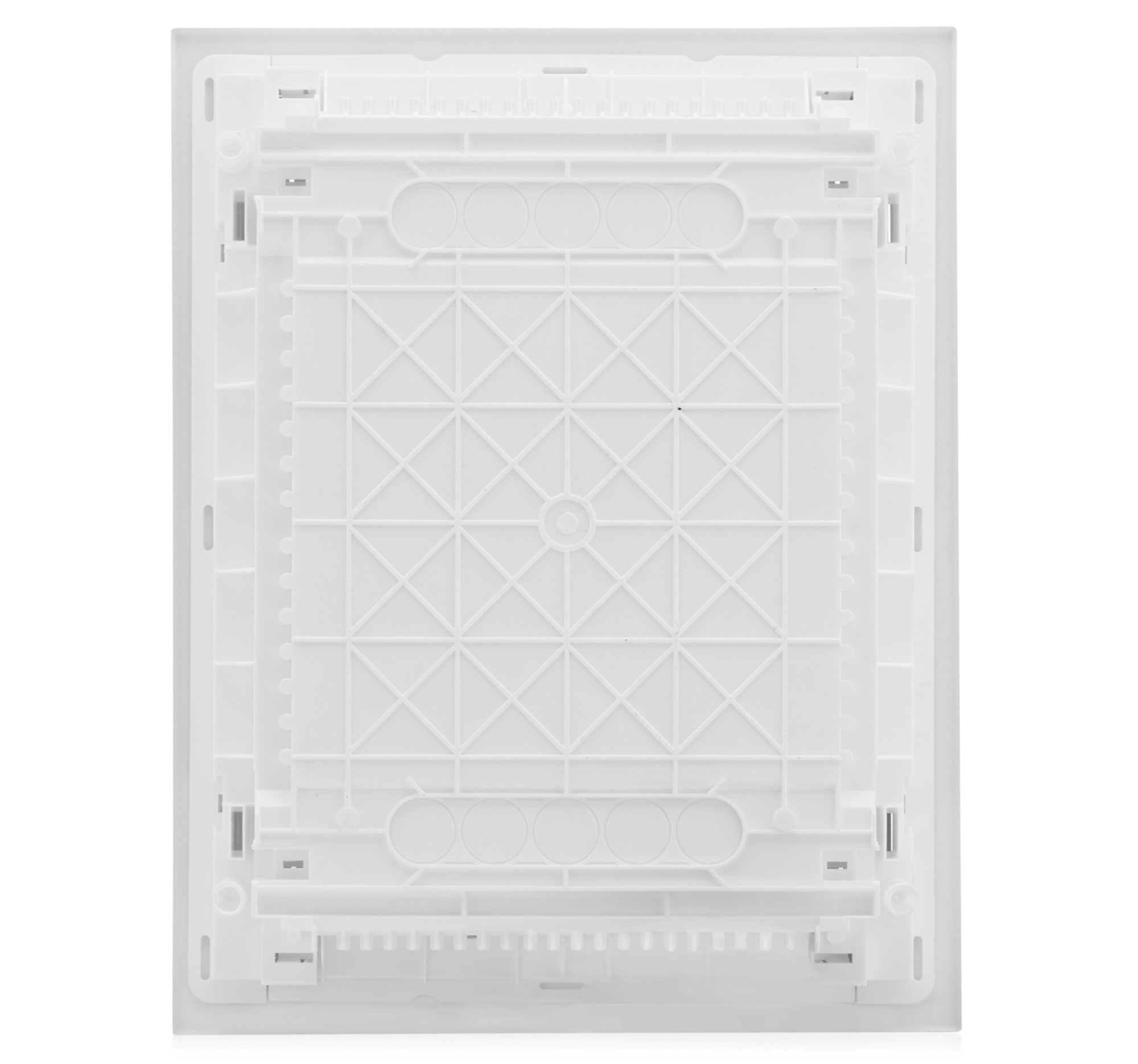 Intratec distribuidor de comunicación empotrado, IP40 – Distribuidor multimedia para hogar completamente conectado, serie DIXBOX-XT, armario para sistemas multimedia, 442 x 346 x 92 mm, blanco