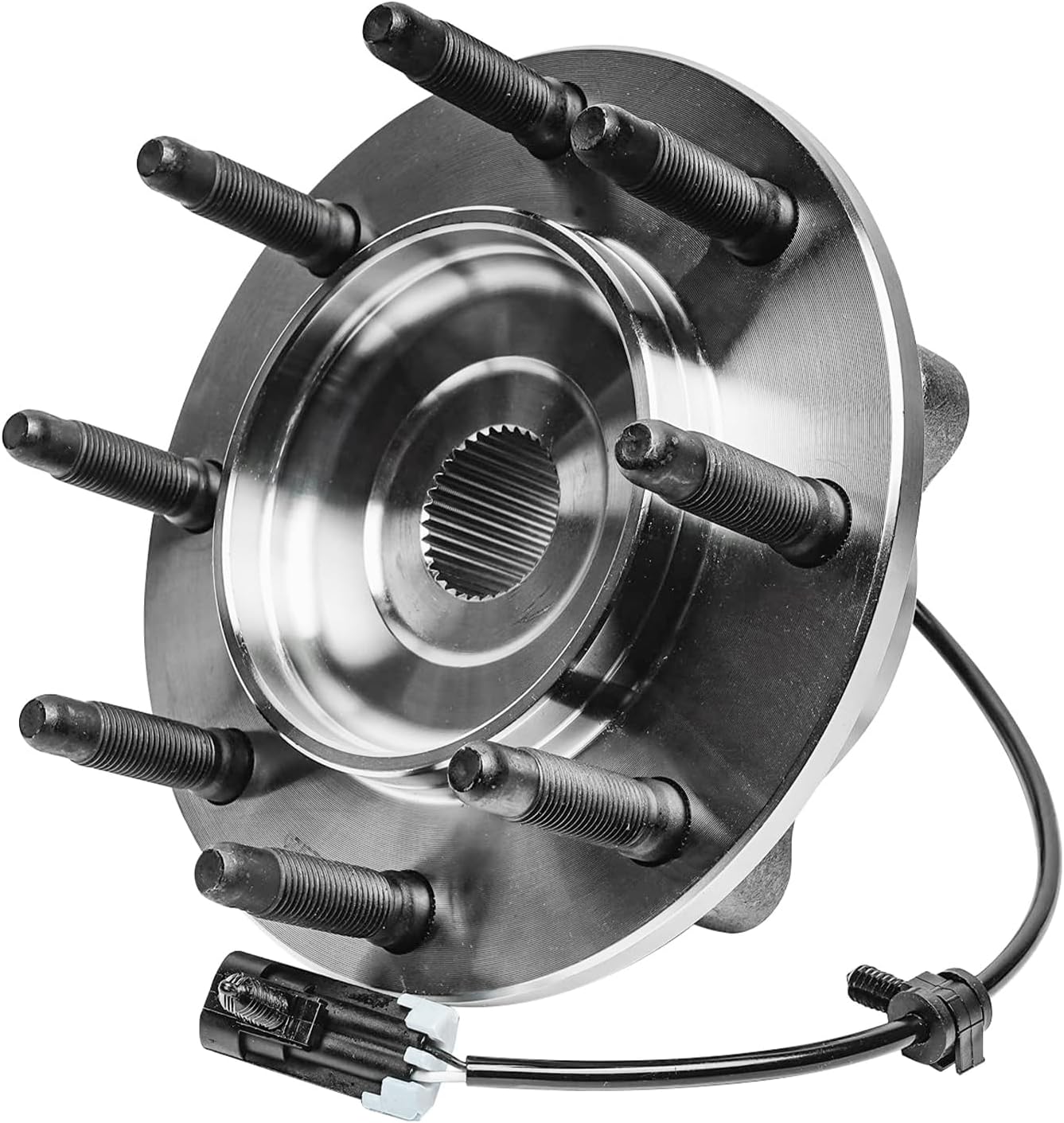 Detroit Axle - 4WD Front CV Axle Kit for Chevy GMC Silverado Sierra 1500HD 2500 HD 2500HD 3500, Avalanche Suburban Yukon XL 2500 Hummer H2, CV Axle Wheel Bearing Hub Assembly Replacement