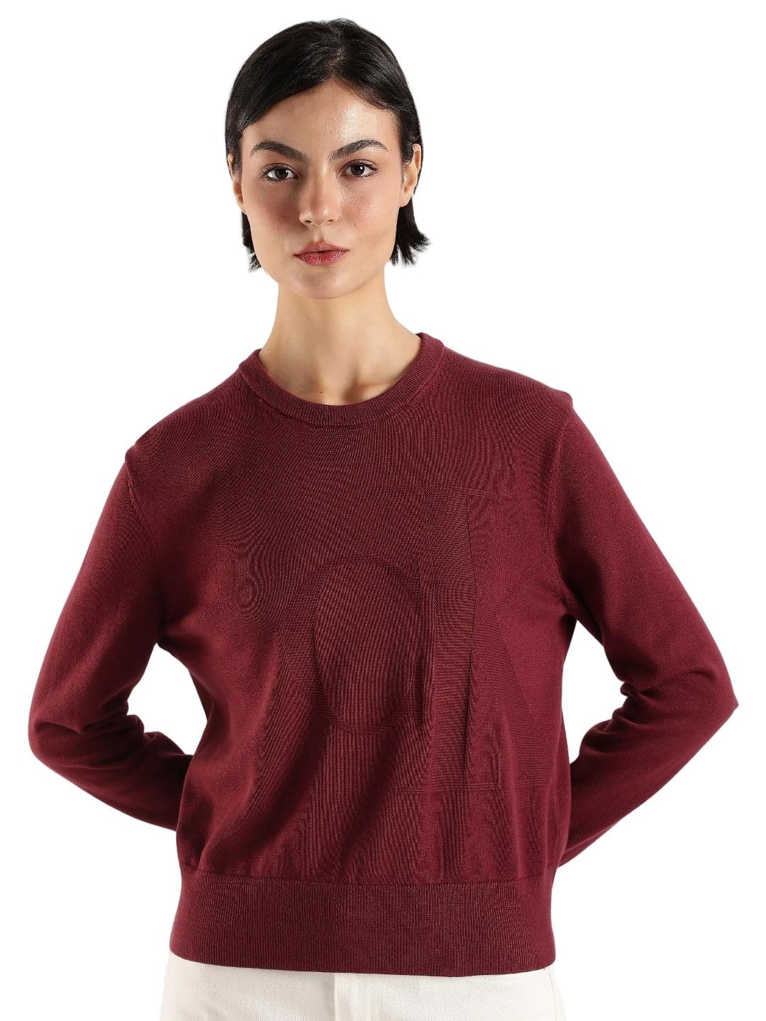 Regular fit Cotton Crew Neck Sweater-image-43