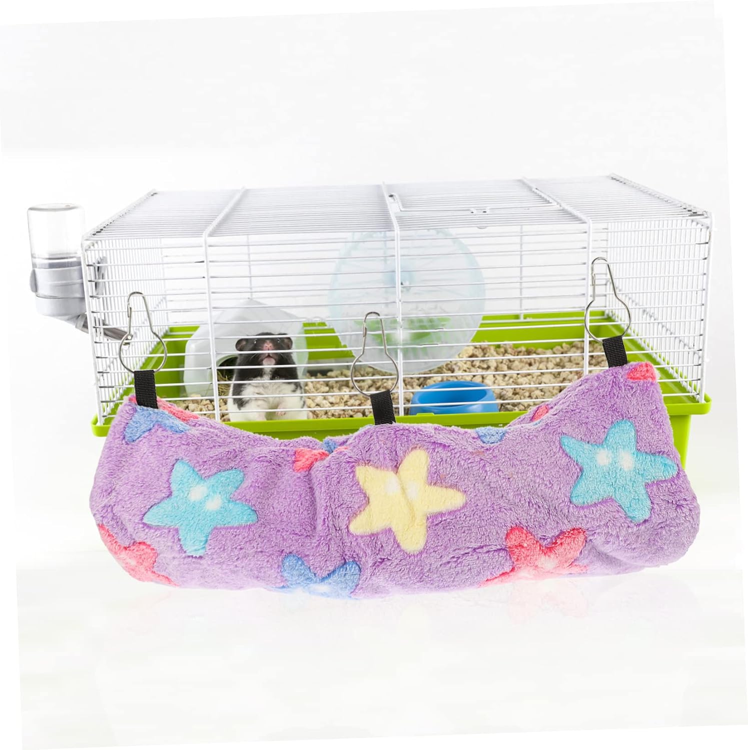 Mipcase 3pcs House Rat for Sleeping Cotton Cage Chinchilla Pets Decorative Hamster Soft Guinea Sleep Bed Squirrel Pig Hammock Ferret Small Comfortable Warmth Animals Tunnel Pet Nest