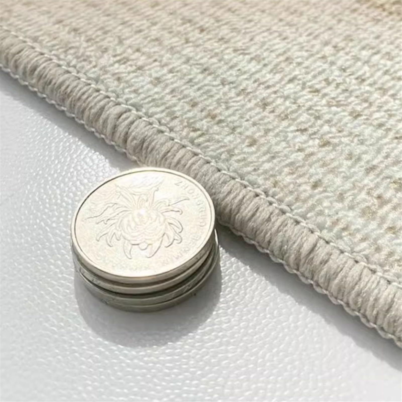 Tapis Chaise de Bureau 140 cm Antidérapant Tapis de Sol Bureau Gaming Lavable pour Parquet Carrelage Sols Durs Gris