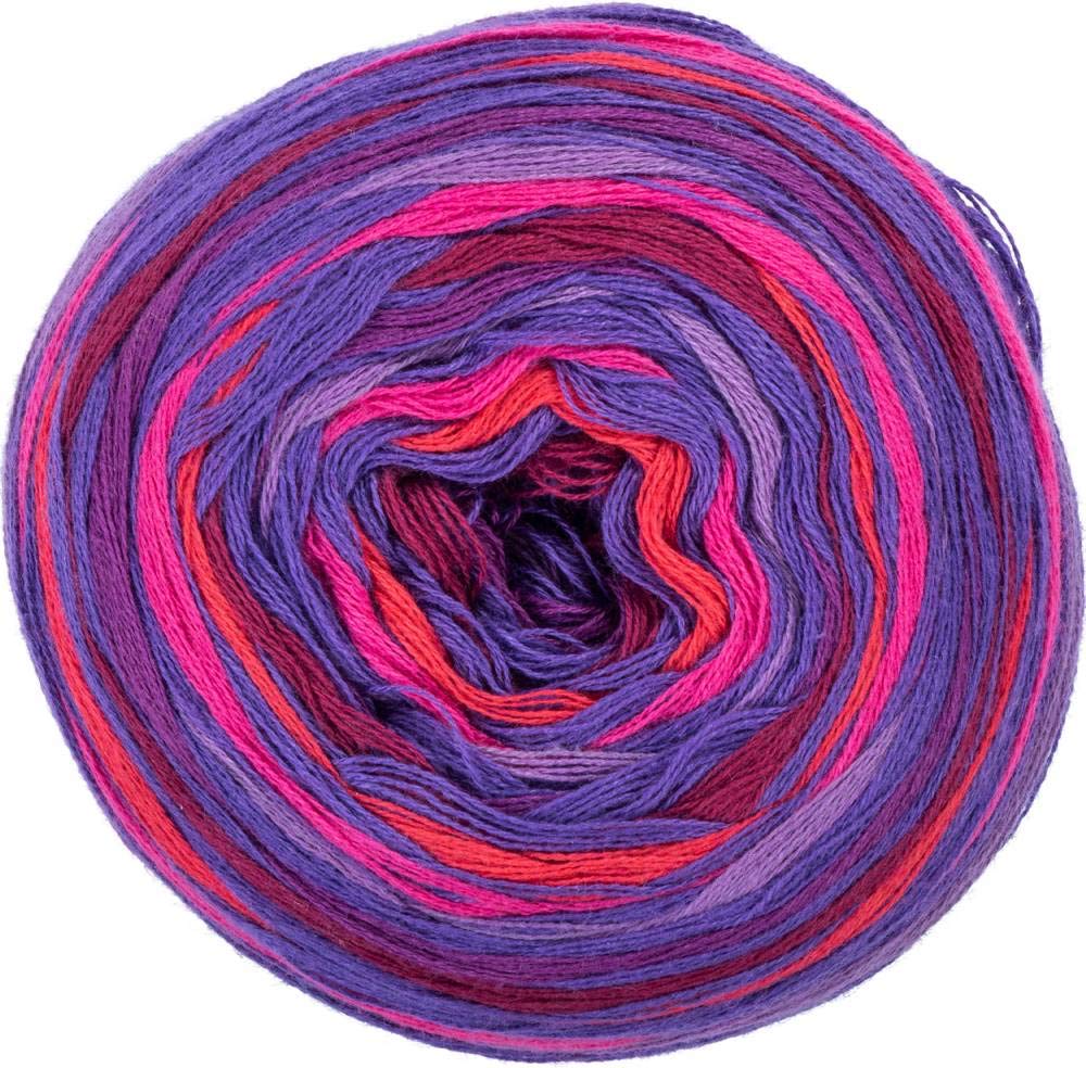 Red HeartIt's A Wrap Hues yarn, Jammin Grape