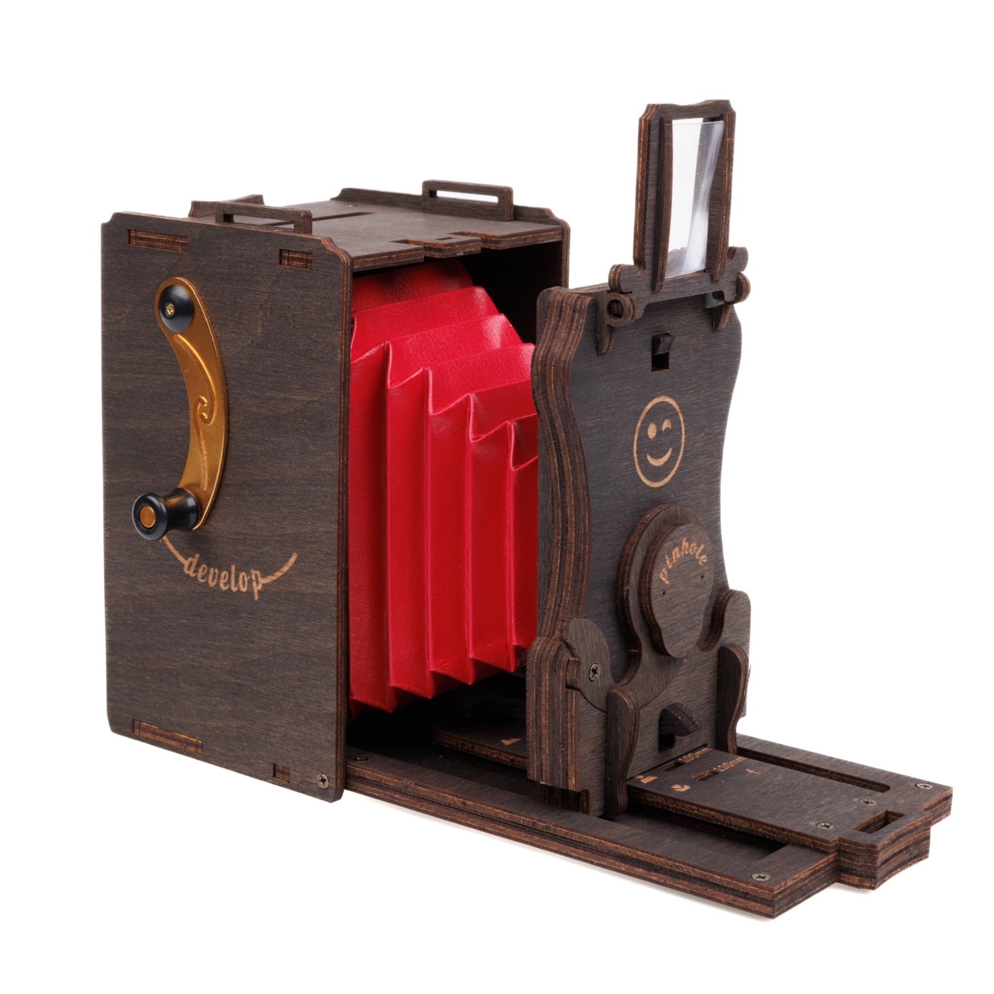 Jollylook Nahtbildkamera aus Holz, Braun