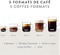 Vista 10 de Nespresso Vertuo Pop+ Cafetera de café y espresso de Breville con espumador de leche, color gris oscuro