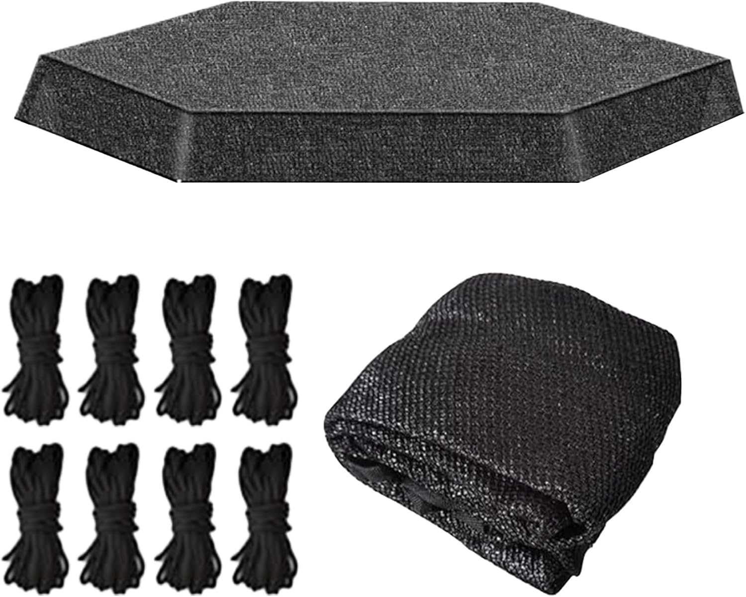 Trampoline Top Cover,Recreational Equipment Protector | Round Trampoline Cover | for Courtyard, Park, Playground, Backyard, Lawn, Patio, Beach