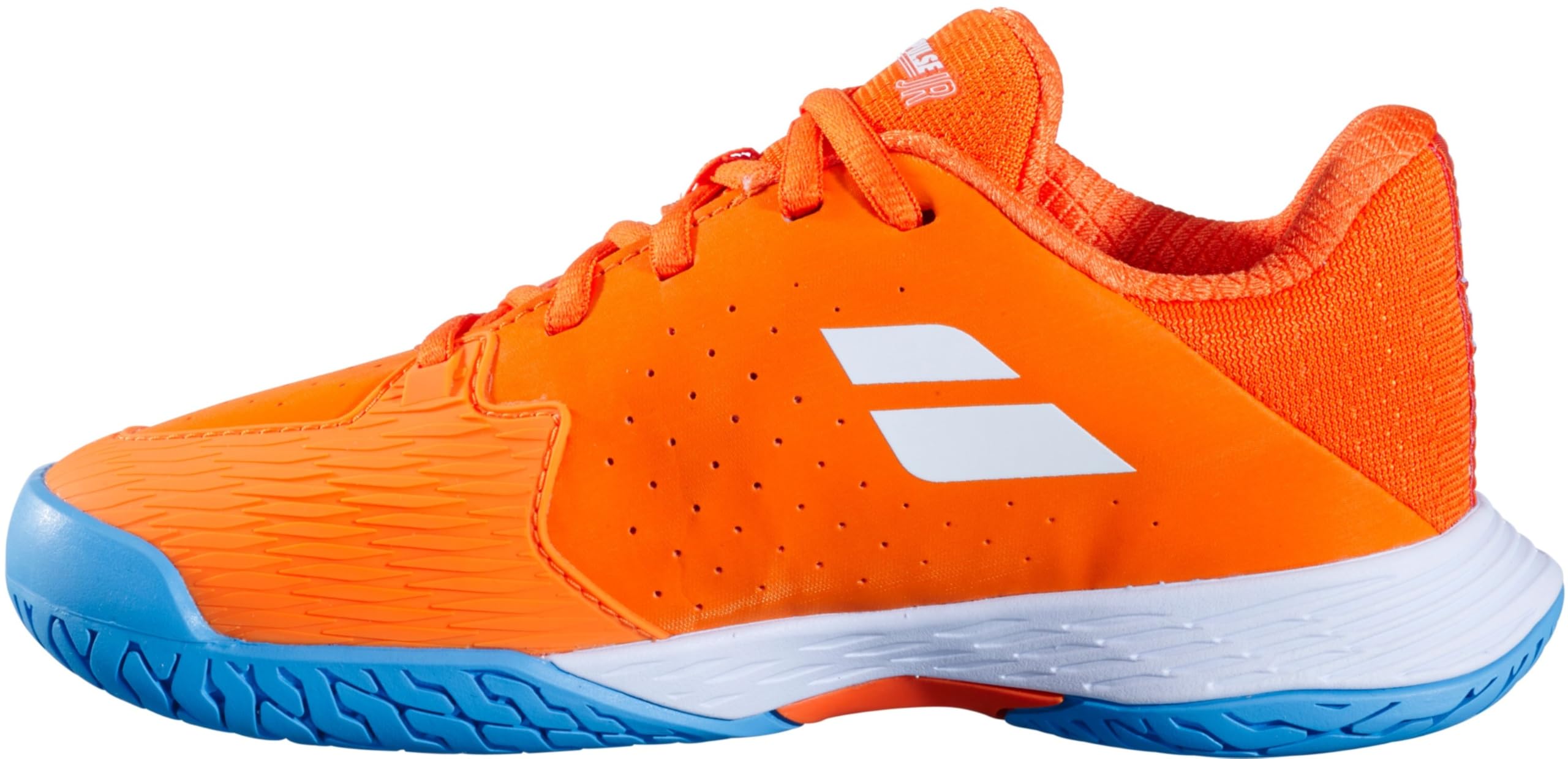 Babolat Niños Prop Jr 3 AC Zapatillas De Tenis Zapatilla Todas Las Superficies Naranja-Blanco EU Neu