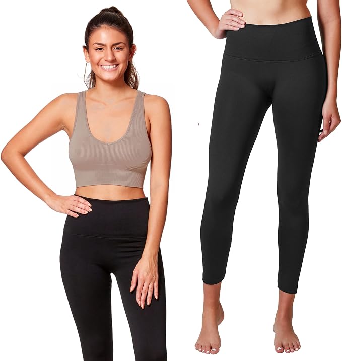 High Waist Fleece Lined Seamless 
