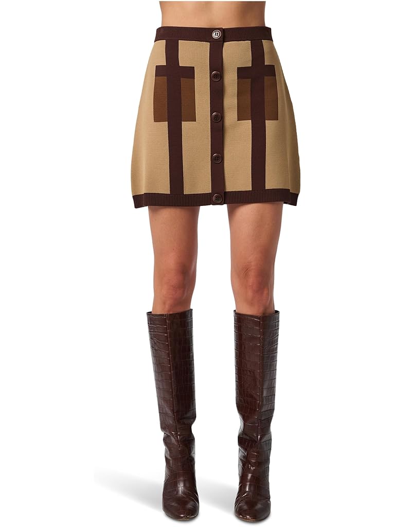 Black Trina Turk Artemis Skirt