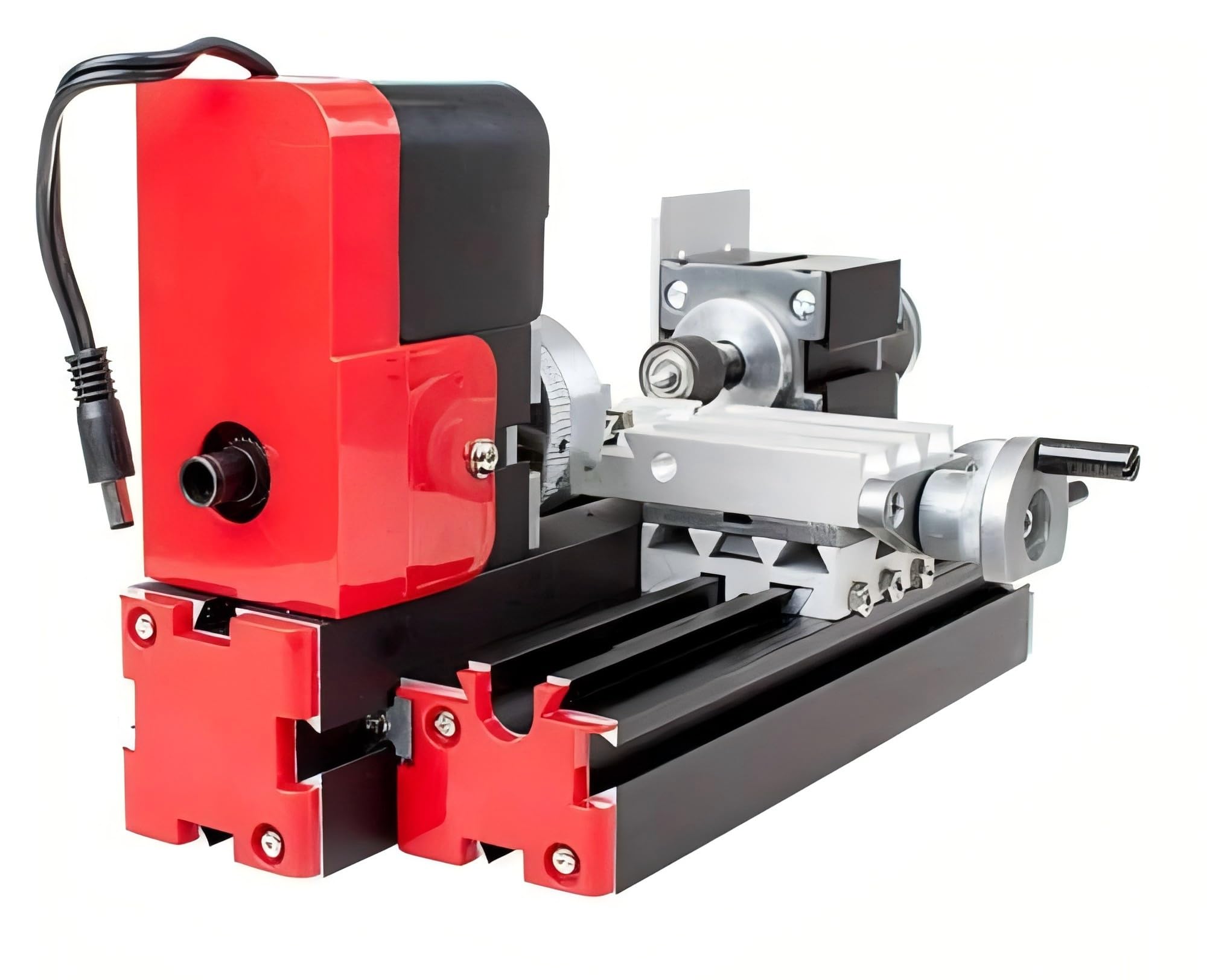 Mini Drehmaschine Metalldrehmaschine Mini-Drehmaschine Drehbank 20000rev/min 24W