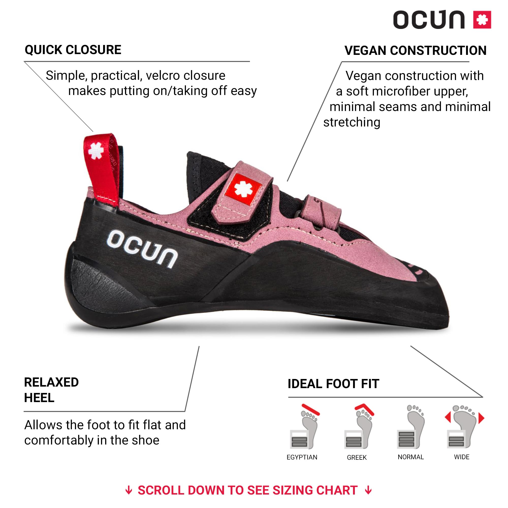 Ocun Mężczyźni striker qcBalet Flat