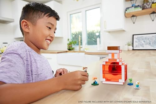 Miniatura 2 de Mattel Minecraft Carry Along Potion Plus - Mini figura exclusiva, funda de transporte para minifiguras, basado en el videojuego de Minecraft y