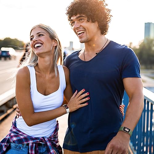 Miniatura 7 de Maledan Compatible con Fitbit Charge 5 bandasFitbit Charge 6, paquete de 4 bandas de repuesto deportivas impermeables y flexibles para Fitbit Charge