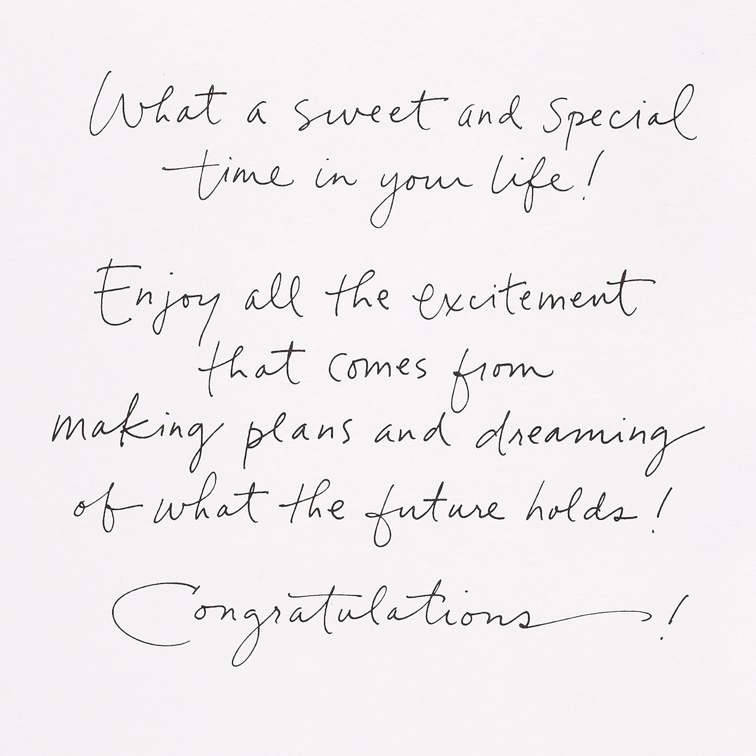 American Greetings Engagement Card - Designed by Kathy Davis (Sweet and Special)