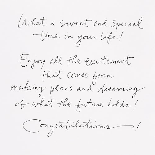 Miniatura 3 de American Greetings Tarjeta de compromiso - Diseñada por Kathy Davis (dulce y especial)