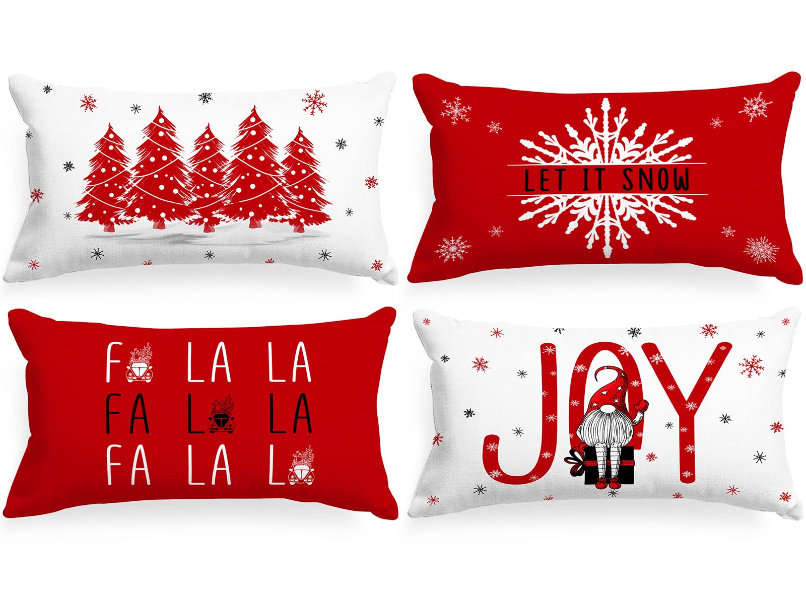 Housse de coussin de Noël de qualité supérieure pour une assise élégante