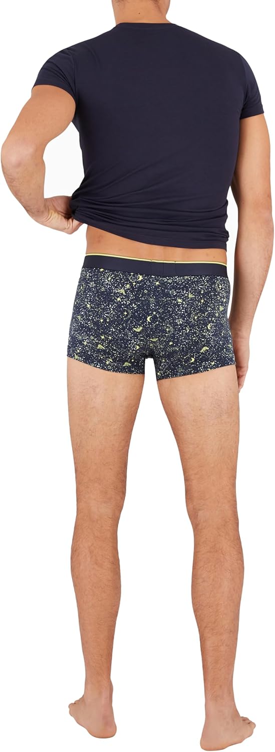 Emporio Armani mens Christmas Stretch Cotton 2 Pack Trunk - Image 3