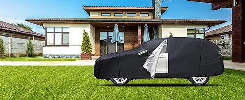 Miniatura 9 de Funda de auto para Toyota RAV4 1996-2025, Honda CRV 1997-2025, 6 capas de cubierta impermeable para todo tipo de clima, cubierta exterior completa