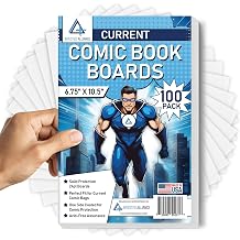 Invested Alliance 100 x Comic Book Stand Boards