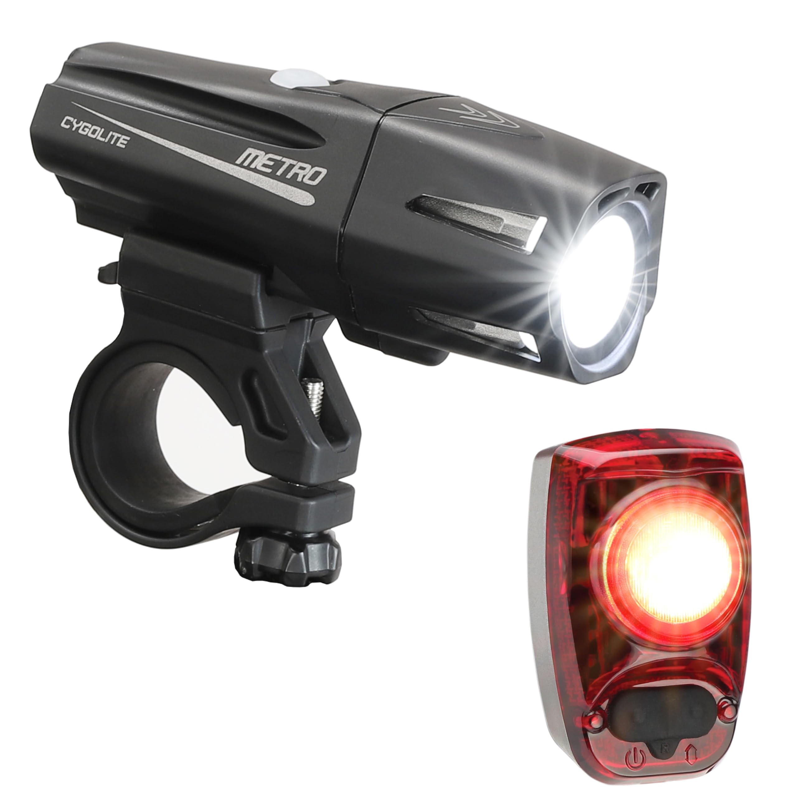 Amazon.com : Cygolite Metro 400 Hot Shot USB Combo Light, Black