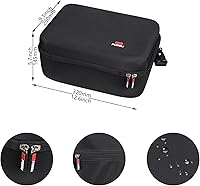 Vista 6 de FBLFOBELI Estuche rígido de almacenamiento compatible con Liene PixCut S1 impresora de calcomanías a color y máquina de troquelar, funda rígida