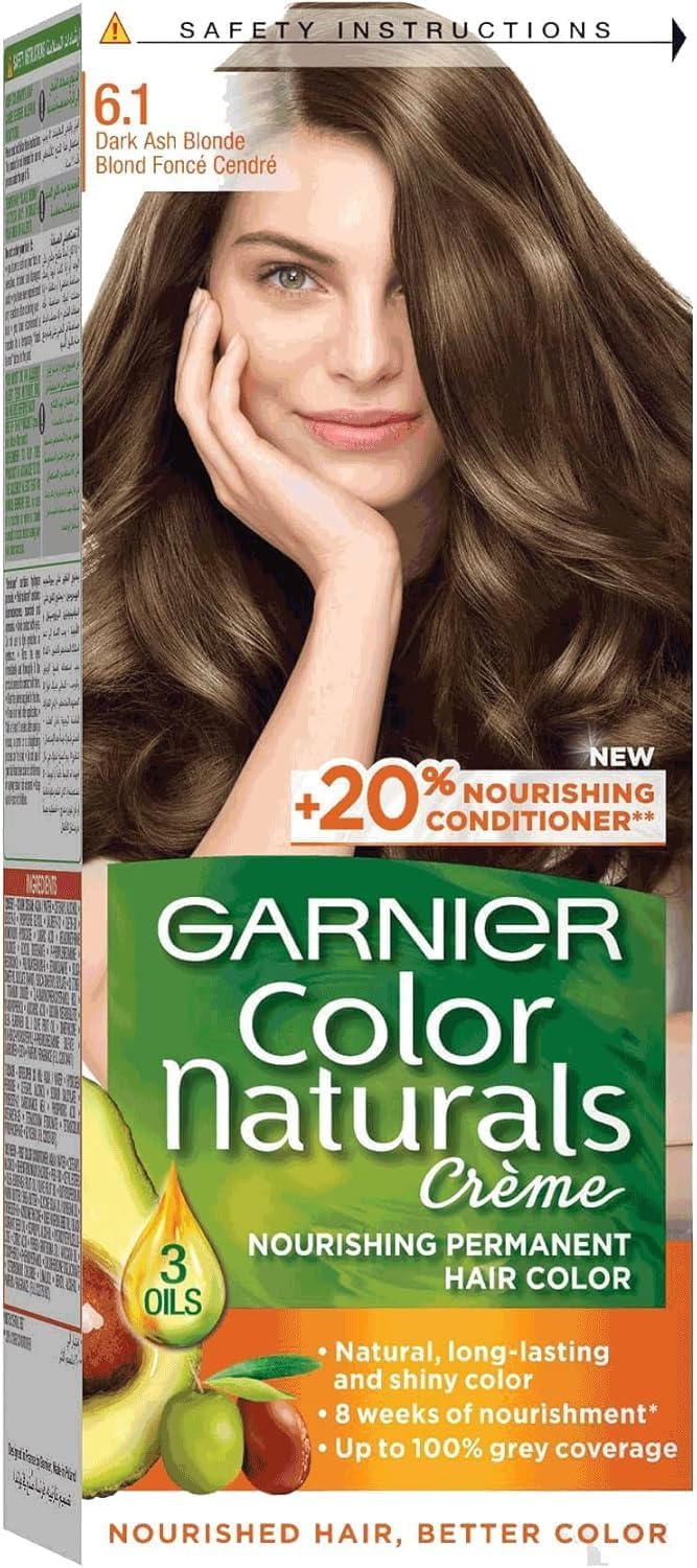 GARNIER COLOR 6.1 DARK ASH BLONDE