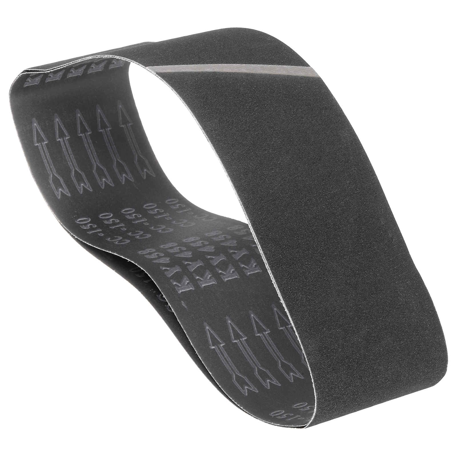 Kozelo 2 Pack Sanding Belts 152mm x 1220mm 150 Grit Silicon Carbide Abrasive Belt Sander Paper for Belt Sander Metal Grinding Wood Working Weld Rust Removal