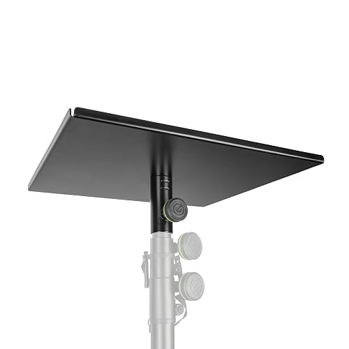 Gravity Multi-Purpose Tray SA BTRAY1 Equipment Tray for Projectors Laptops and Monitors for 35 mm Stands, black