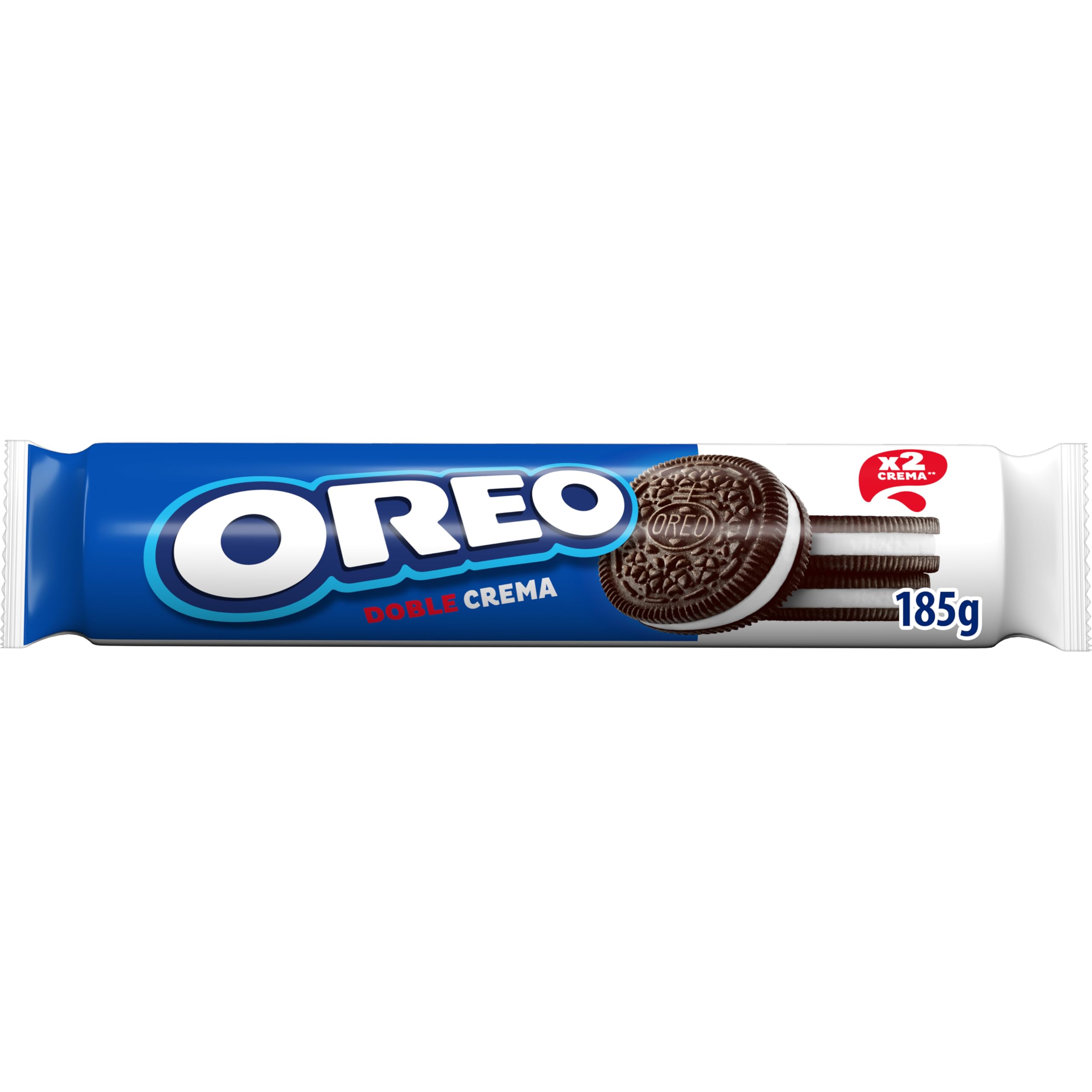 Oreo Doble Crema Galletas de Chocolate Rellenas Sabor Vainilla 157 g