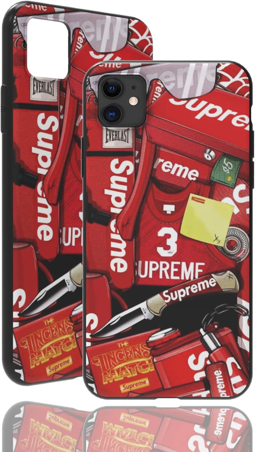 supreme iphone sticker