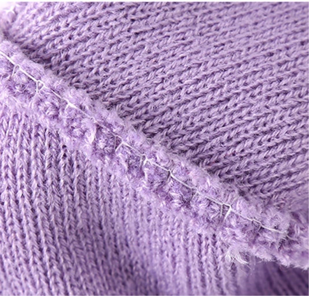 Cappello Inverno Caldo Berretto Invernale in Maglia Acrilica Traspirante con ASCE Incrociate per Uomo E Donna Termico Berretto(D)